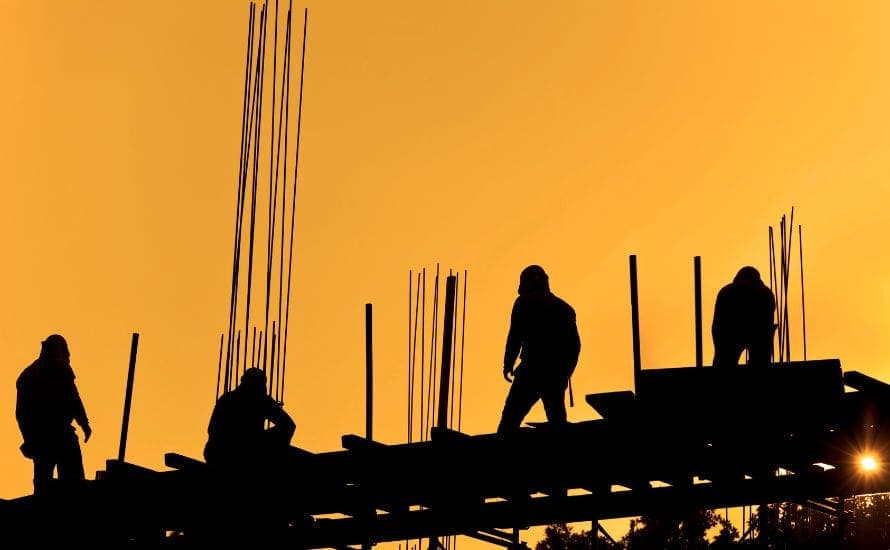 Κυκλική Δημοκρατία. Ουαίοι εργαζόμενοι στην κατασκευή, σύμβολο δημοκρατίας και κοινότητας.