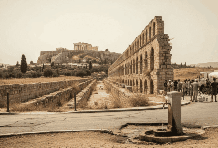 Κυκλική Δημοκρατία. Αρχαία Αγορά στην Αθήνα, σύμβολο της δημοκρατίας και της συμμετοχής του λαού.